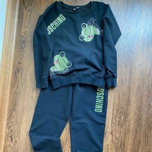 2 piece set with strass crystal